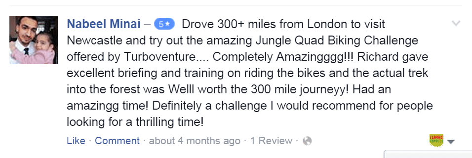 Jungle Challenge Quad Biking Newcastle