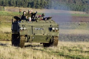 tank driving Newcaslte
